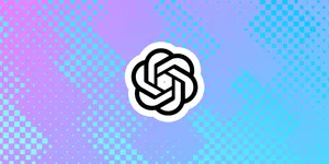 A Blue And Purple Background With A Knot On It Wallpaper