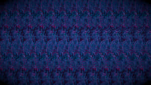 A Blue And Purple Pattern Wallpaper