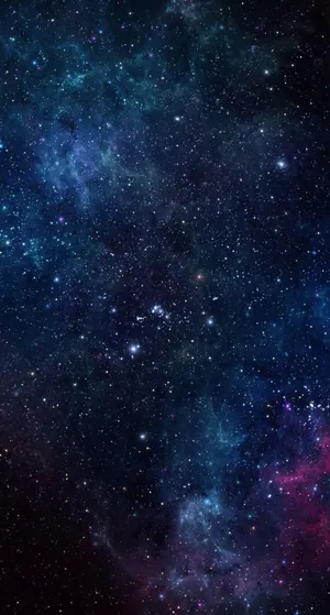 A Blue And Purple Space Background Wallpaper