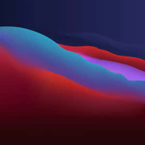 A Blue And Red Abstract Background Wallpaper