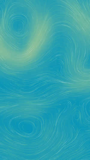 A Blue And Yellow Background With Swirls Wallpaper