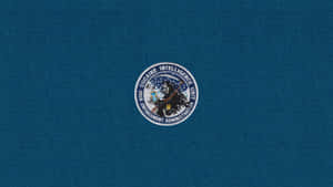 A Blue Background With A Seal On It Wallpaper