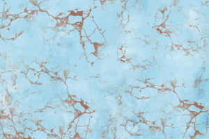 A Blue Marble Background With Brown And Blue Paint Wallpaper