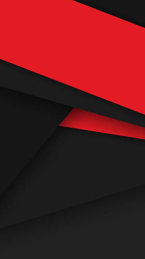 A Bold And Powerful Looking Red And Black Iphone Wallpaper