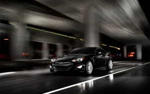 A Bold Statement On The Road - Hyundai Genesis Wallpaper