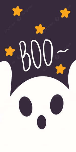 A Boo Bear With Stars On His Head Wallpaper