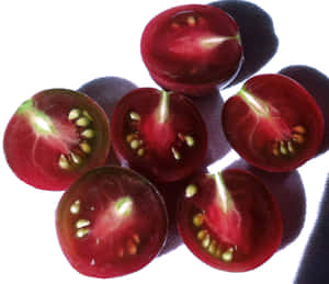 A Bowl Of Sweet Black Cherries Wallpaper