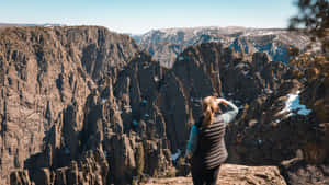 A Breathtaking View Of Black Canyon Wallpaper