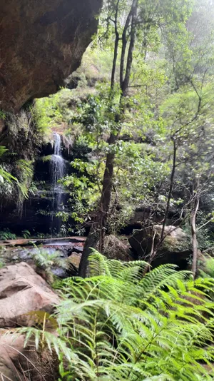 A Breathtaking View Of Blue Mountains National Park In Sydney, Australia Wallpaper