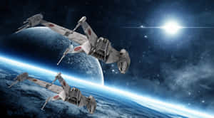 A Breathtaking View Of Interstellar Travel Wallpaper