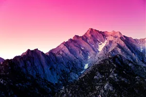 A Breathtaking View Of Purple Mountains Majesty Wallpaper