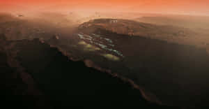 A Breathtaking Vision For Terraforming Mars Wallpaper