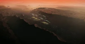 A Breathtaking Vision For Terraforming Mars Wallpaper