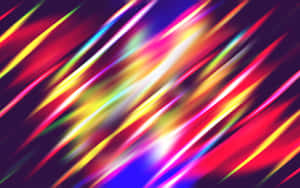 A Bright And Colorful Neon Abstract Image Wallpaper