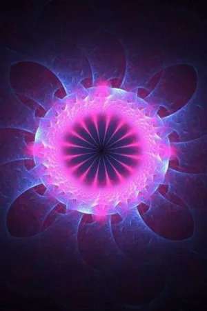 A Bright And Vibrant Background Of Pink And Purple. Wallpaper