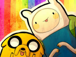 A Bright, Colorful Beach Scene Wallpaper