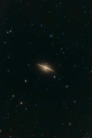 A Brilliant View Of The Majestic Sombrero Galaxy Wallpaper