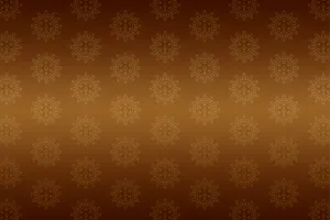 A Brown And Gold Wallpaper With Floral Patterns Wallpaper