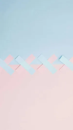 A Calming Pastel Blue And Pink Gradient Wallpaper. Wallpaper