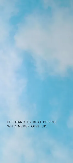 A Captivating Blue Sky With A Stunning Sky Blue Horizon Wallpaper