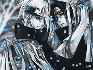 A Captivating Drawing Of The Akatsuki Organization. Wallpaper