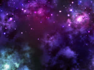 A Captivating Galaxy-themed Painting Wallpaper