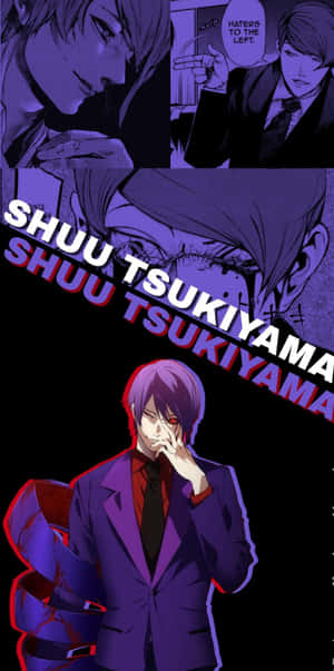 A Captivating Portrait Of Shuu Tsukiyama From Tokyo Ghoul Wallpaper