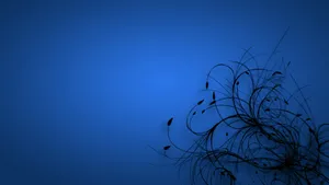 A Captivating Sapphire Blue Wallpaper Wallpaper