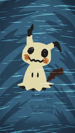 A Cartoon Of A Pokemon In The Water Wallpaper