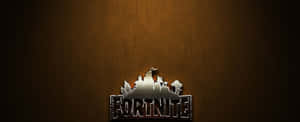 A Castle Logo On A Brown Background Wallpaper