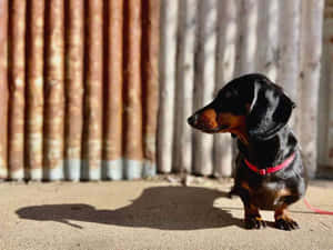 A Cheerful Country Dog Enjoying The Outdoors Wallpaper