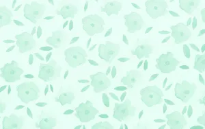 A Chic, Pastel Green Laptop Perfect For Those Looking To Add Some Aesthetic Flair To Their Work Or Study Space. Wallpaper
