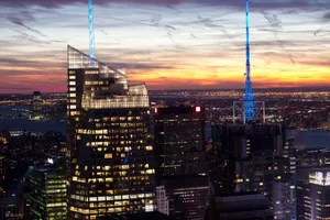 A Cityscape With A Skyline Wallpaper