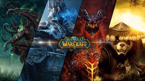 A Clash Of Titans, The Four Kings Of Azeroth Wallpaper