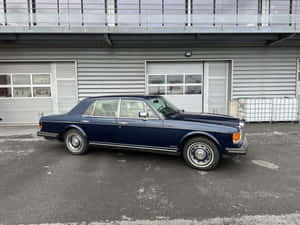 A Classic Bentley Eight Captured In Its Luxurious Essence. Wallpaper