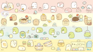 A Classic Desktop Pc With Pusheen Taking Center Stage. Wallpaper