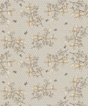 A Classic Illustration Of A Vintage Bee Wallpaper