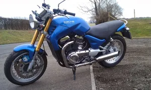 A Classic Journey With Sachs Motorbike Wallpaper