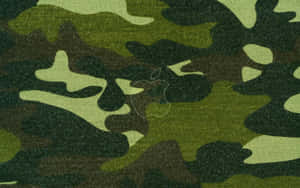 A Classic Military-inspired Green Camo Pattern Wallpaper