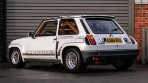 A Classic Renault 5 Turbo Showcased In Style Wallpaper