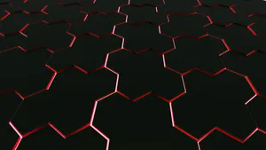A Close Up Of A Hexagonal Tile Pattern. Wallpaper