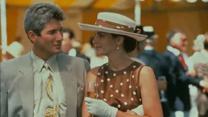 A Close-up Of Brown Polka Dots Pattern Wallpaper