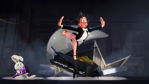 A Close-up Shot Of A Clapperboard With The Words, 