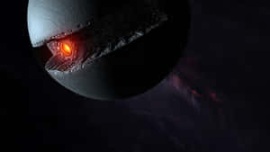 A Closeup Of Starkiller Base, The Main Setting Of The 7th Star Wars Movie Wallpaper