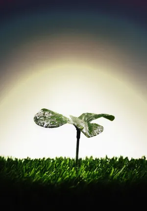 A Cloudy Skies On A Serene Beach Wallpaper