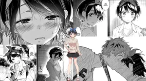 A Collage Of Anime Pictures With Different Characters Wallpaper