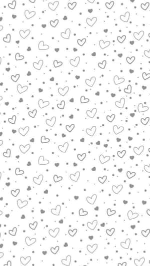 A Collection Of Adorable Colorful Hearts Wallpaper