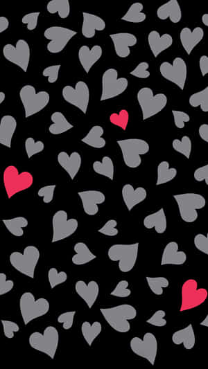 A Collection Of Adorable Heart Shapes Wallpaper