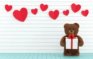 A Collection Of Cute Colorful Hearts Wallpaper