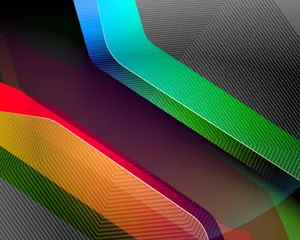A Colorful Abstract Background With A Rainbow Colored Line Wallpaper